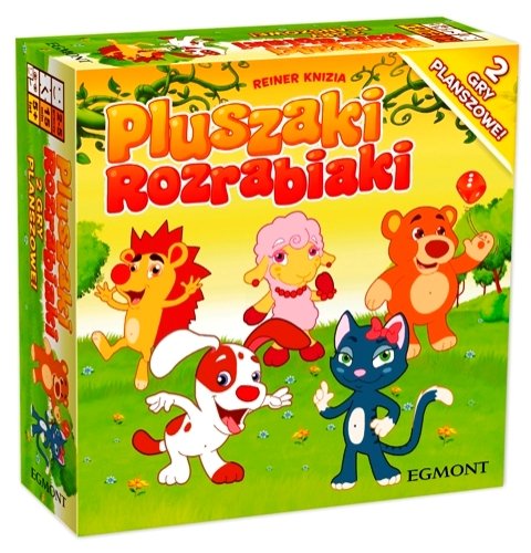 Gra planszowa Pluszaki rozrabiaki 2w1, Egmont