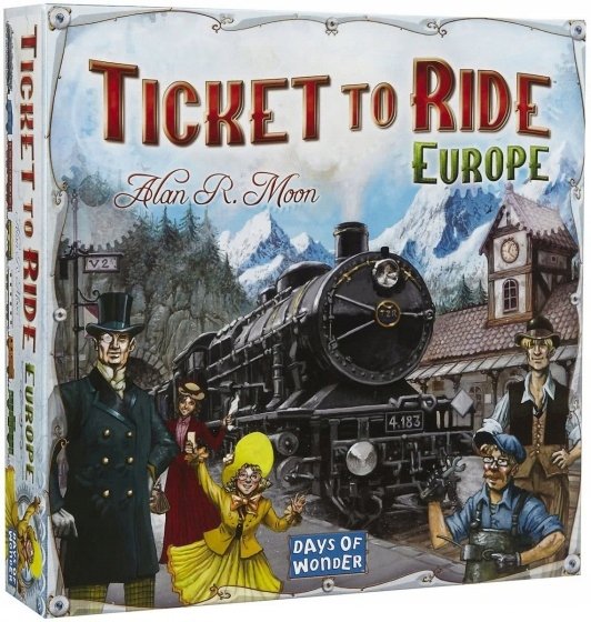 Gra planszowa Ticket to Ride: Europe ENGLISH! po angielsku !, Days of Wonder
