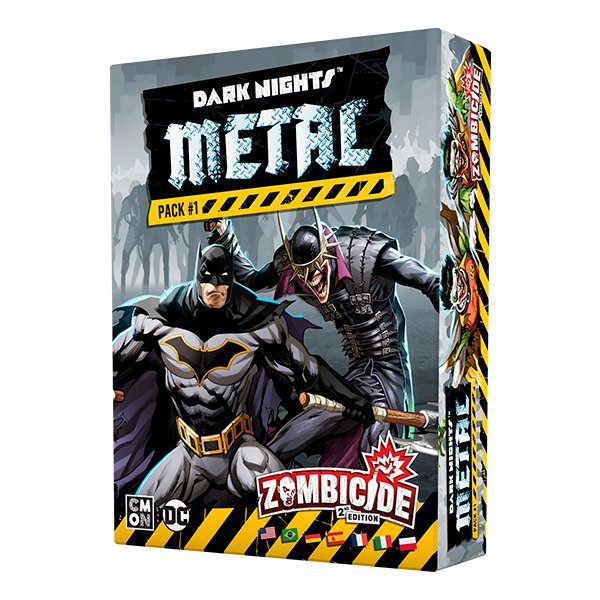 GRA PLANSZOWA ZOMBICIDE 2edycja: DARK NIGHTS METAL PACK 1 - dodatek PORTAL, Portal Games