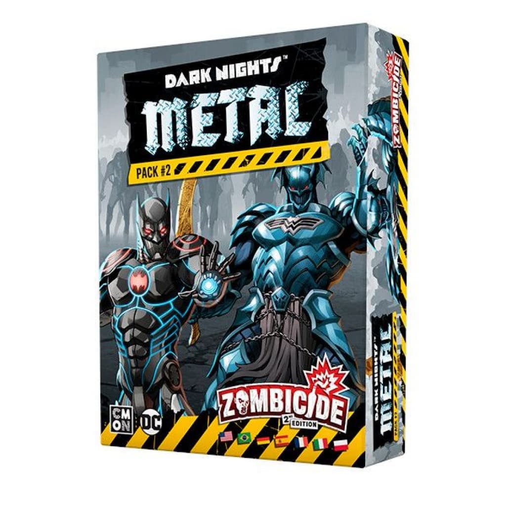 GRA PLANSZOWA ZOMBICIDE 2edycja: DARK NIGHTS METAL PACK 2 - dodatek PORTAL, Portal Games