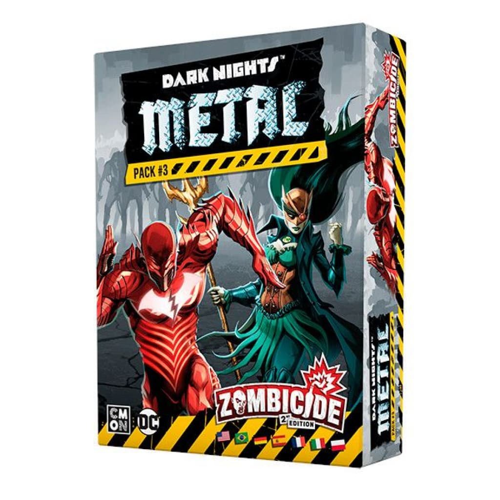 GRA PLANSZOWA ZOMBICIDE 2edycja: DARK NIGHTS METAL PACK 3 - dodatek PORTAL, Portal Games