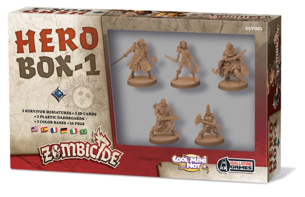 Gra Planszowa Zombicide - Hero Box - Dodatek Portal, Portal Games