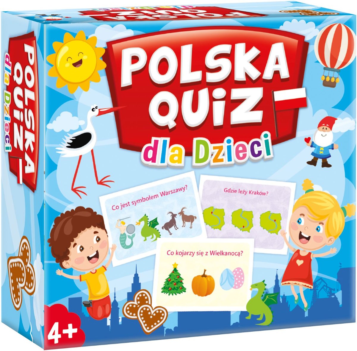 Gra, polska quiz dla dzieci, Gra planszowa, Kangur