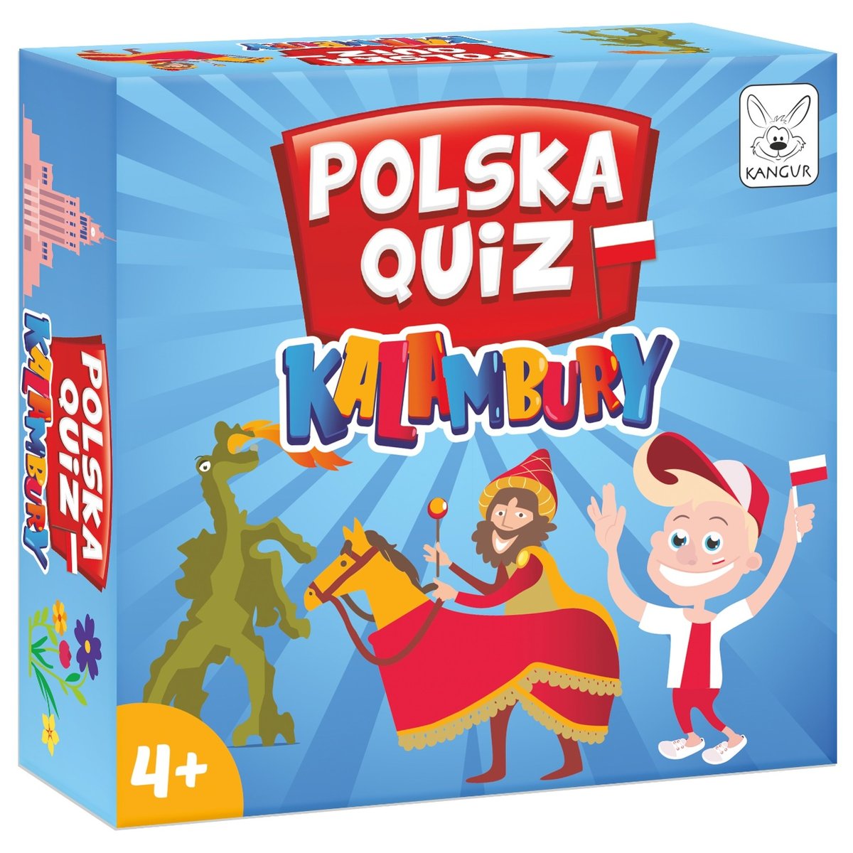 Gra Polska Quiz Kalambury, Gra planszowa, Kangur