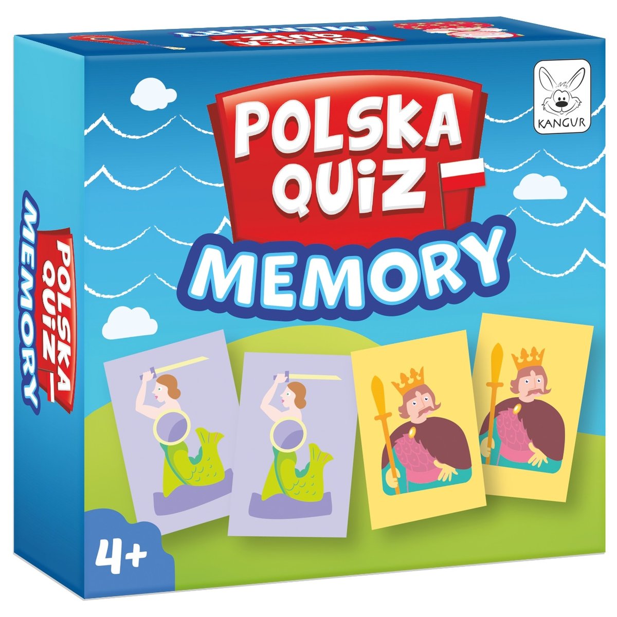 Gra Polska Quiz Memory, Gra planszowa, Kangur