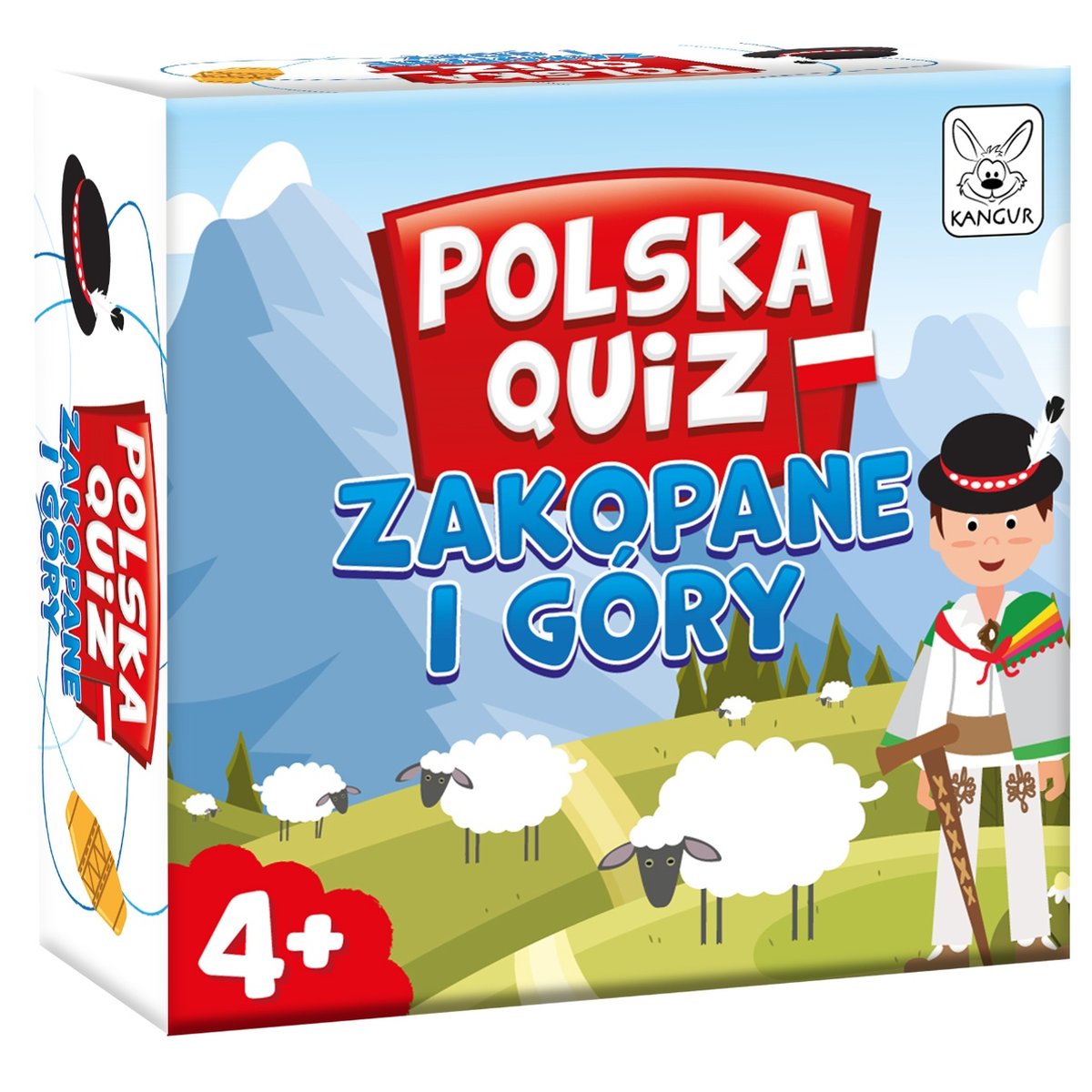 Gra, polska quiz zakopane i góry, Gra planszowa, Kangur