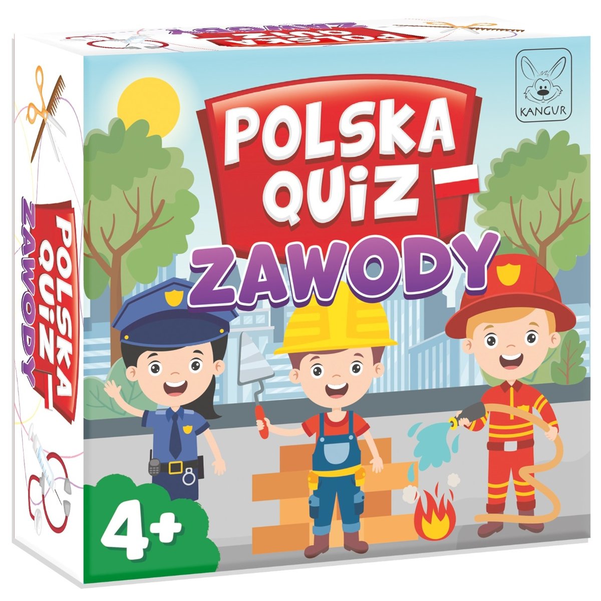 Gra Polska Quiz Zawody, Gra planszowa, Kangur