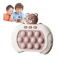 Gra Pop It Elektryczna Antystresowa Zręcznościowa Świeci Dźwięk Popit Miś