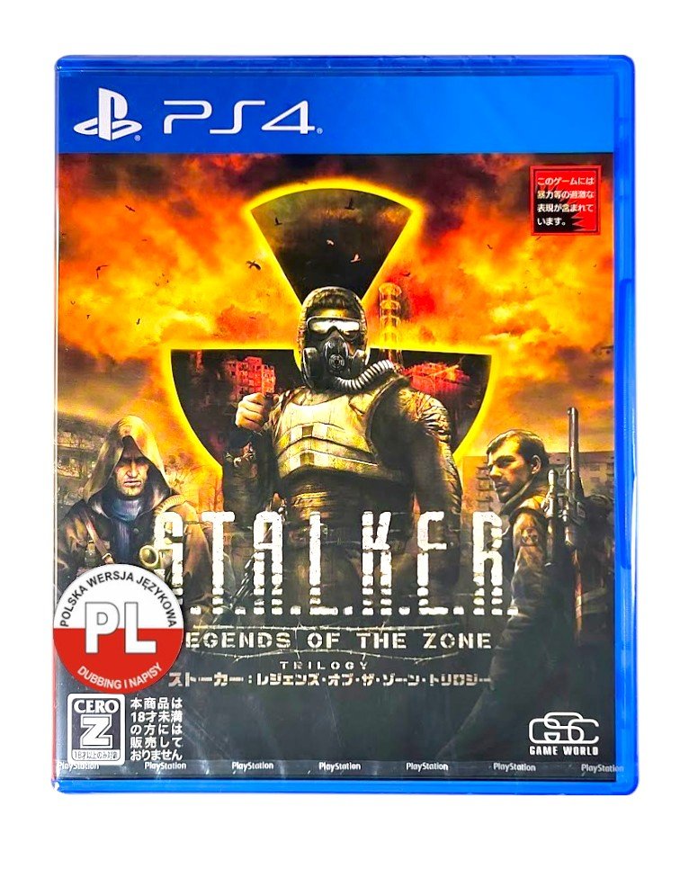 Gra PS4 S.T.A.L.K.E.R. / Stalker Legends of the Zone Trilogy / Import Azja GSC Game World
