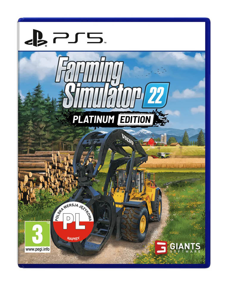 Gra Ps5 Farming Simulator 22 Platinum Edition () - GIANTS Software