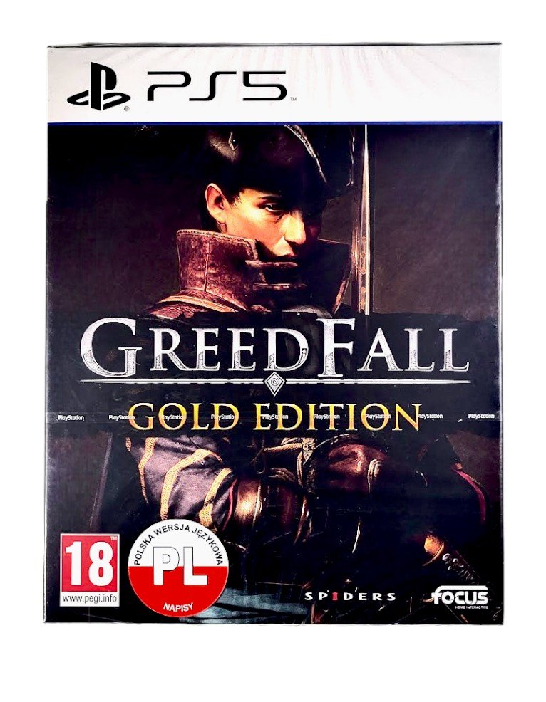 Greedfall Gold Edition Greed Fall De Vespe Conspiracy Pl PS5 Płyta