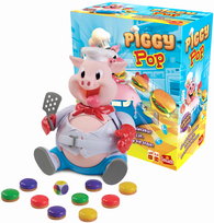 GRA RODZINNA PĘKAJĄCY PROSIACZEK PIGGY POP 3.0 NOWA WERSJA GOLIATH 920082 Goliath Games