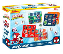 Gra Shuffle Spidey Seek 2023, gra planszowa, Cartamundi