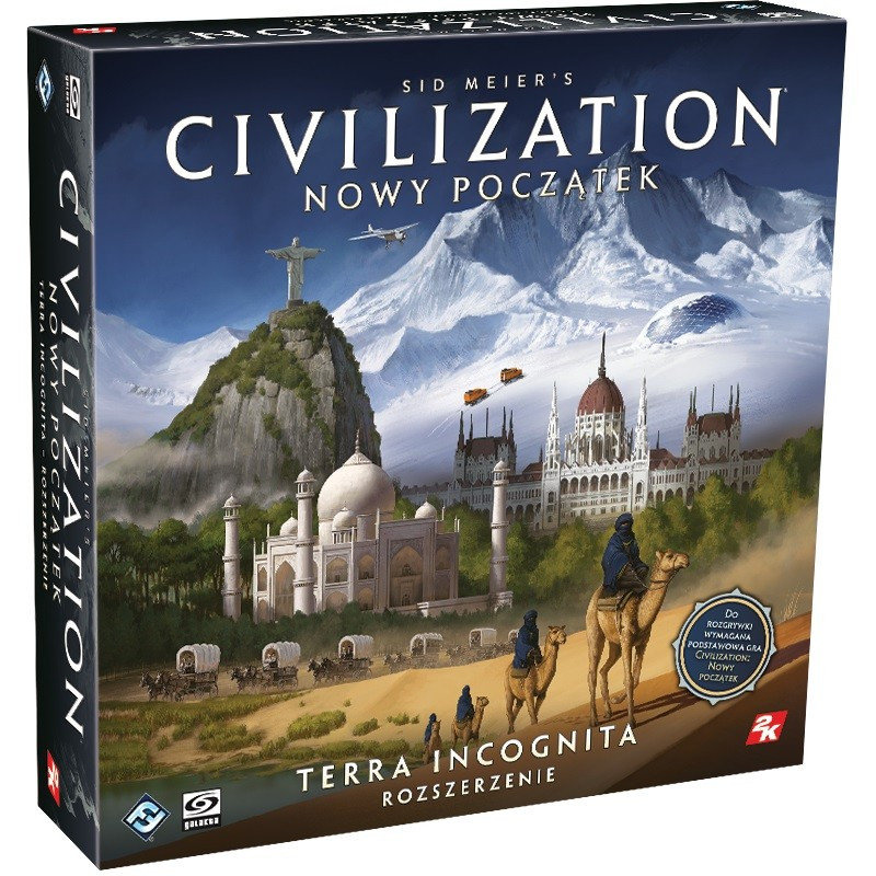 Sid Meier\'s Civilization: Nowy początek Terra Incognita, gra planszowa, Galakta