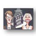 Gra skojarzeń „Movie geek” , gra edukacyjna,Printworks - Printworks