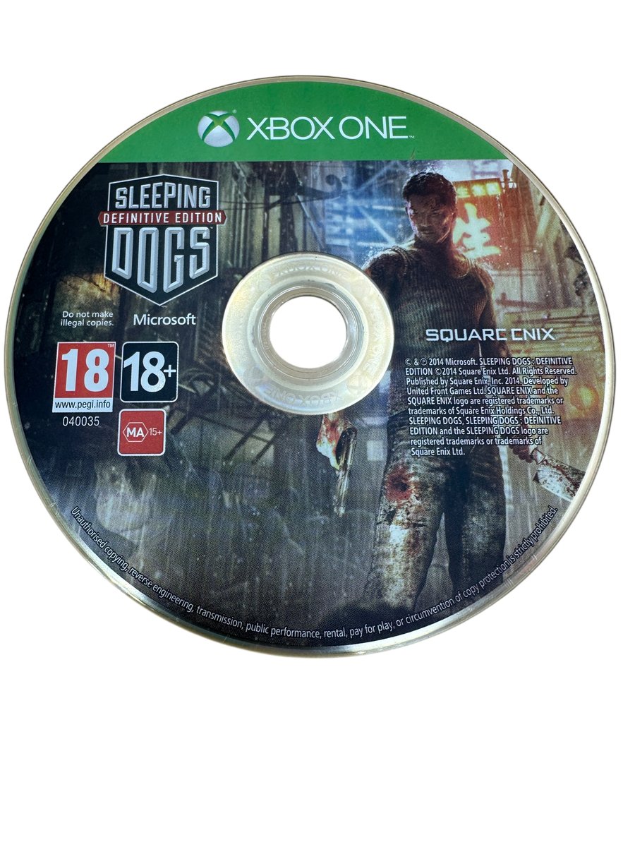 Sleeping Dogs Definitive Edition - Xbox One - Français - PAL - Comme Neuf