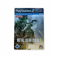 Gra STEELBOOK METAL GEAR SOLID 3 SNAKE EATER PS2 PlayStation 2 DE Konami