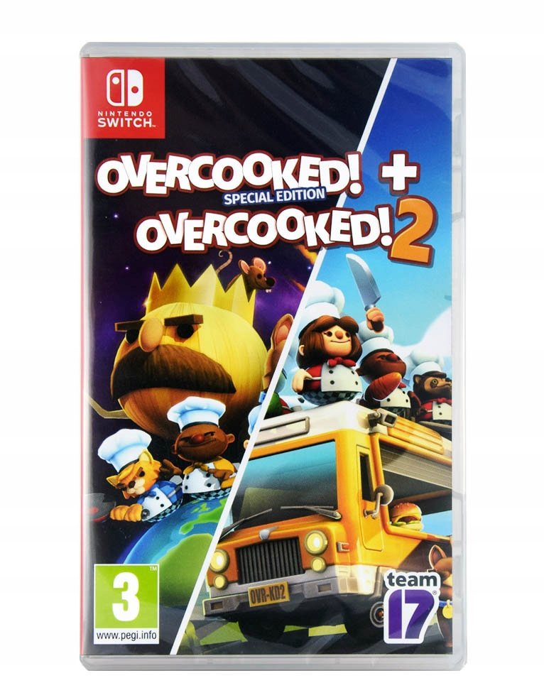 Zdjęcia - Gra Nintendo Overcooked Special Edition + Overcooked 2,  Switch 