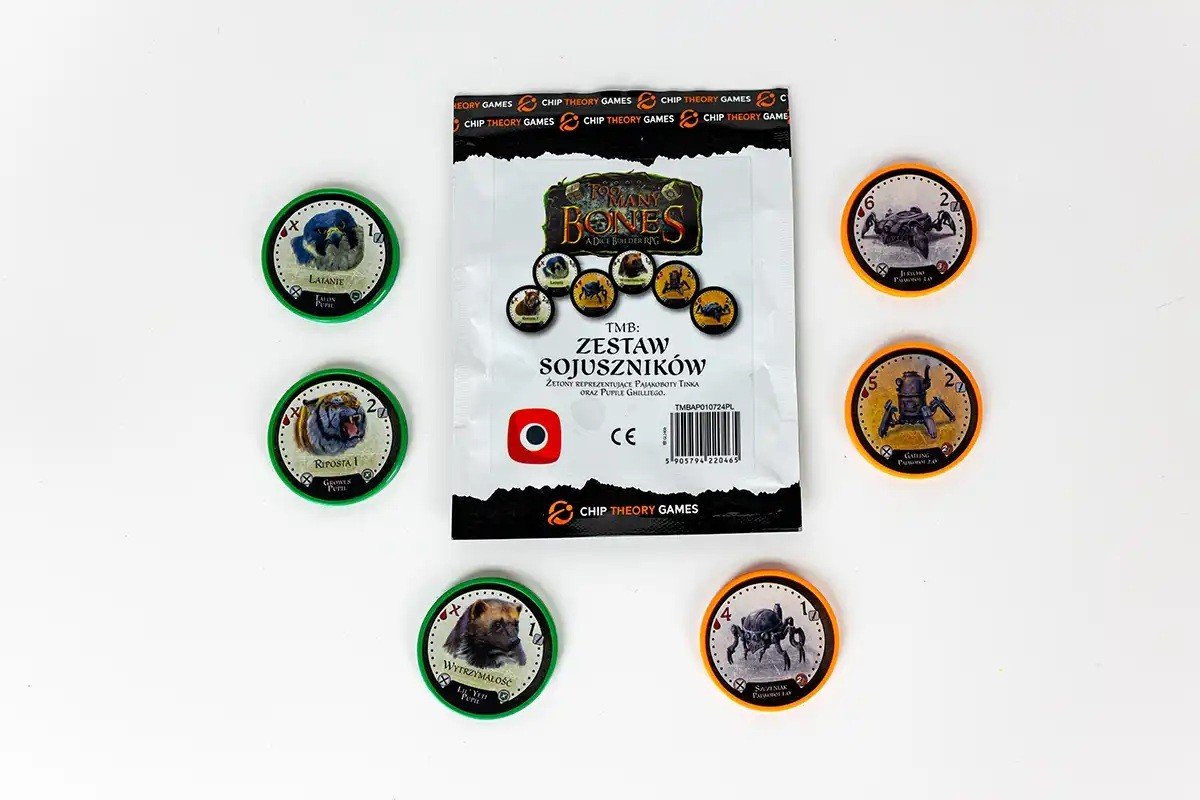 Gra Too Many Bones: Zestaw Sojuszników, Gra planszowa, Portal Games