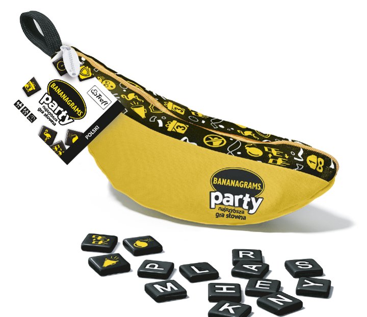 Gra towarzyska BananaGrams Party, Trefl