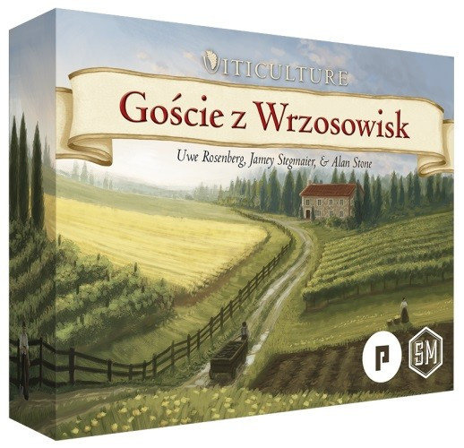 Viticulture: Goście z Wrzosowisk - Dodatek, gra planszowa,Phalanx
