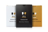 Gra w Relacje, gra karciana, Komplet Dodatków. Czarny, Biały I Złoty.