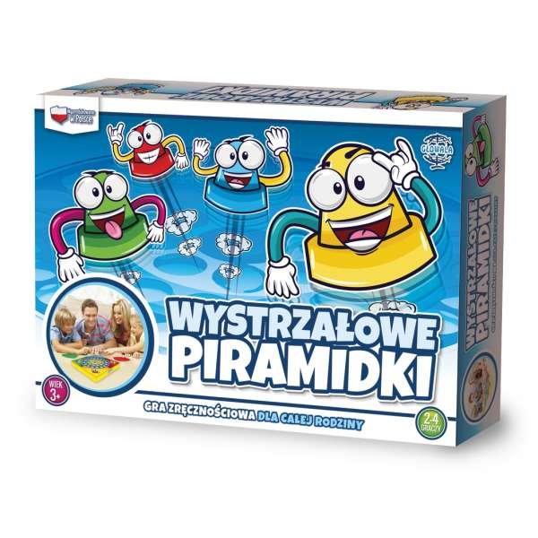 Gra wystrzałowe piramidki 8146, ZACHEM, Gra zręcznościowa
