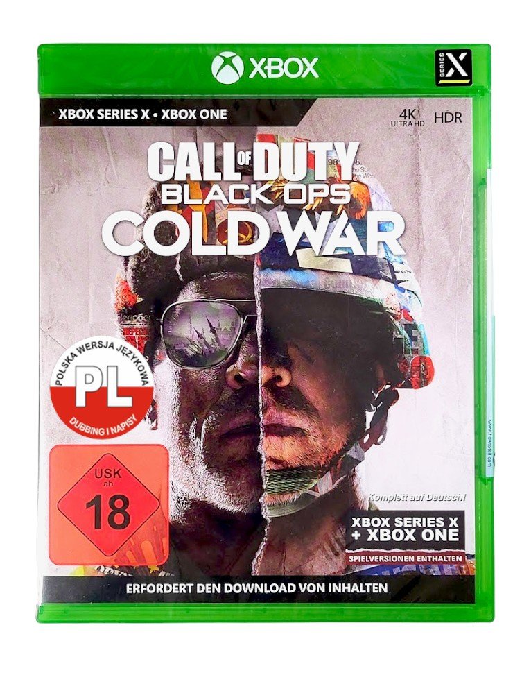 Gra Xbox Series X Call of Duty Black Ops Cold War Treyarch Gry i
