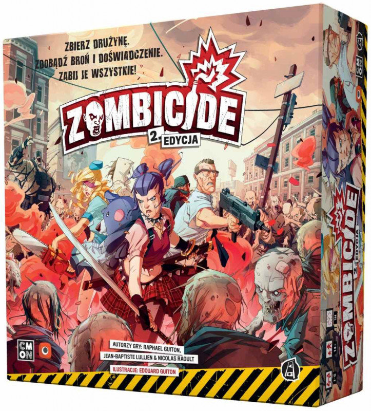 Zombicide 2 edycja, gra planszowa,Portal Games