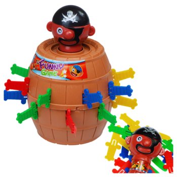 Gra Zręcznonściowa Rodzinna Szalony Pirat Ukłuj Pirata Logiczna Dla Dzieci - LKCOMO