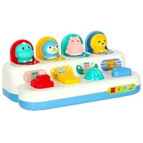 Gra Zręcznościowa Edukacyjna Montessori Wbijak Wyskakujące Zwierzątka Pop-Up