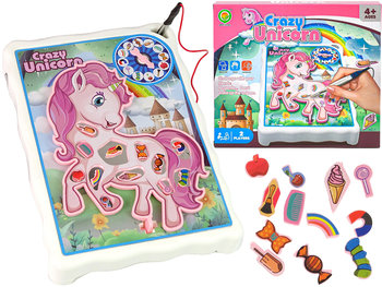 Gra Zręcznościowa Operacja Jednorożec Konik Elektroniczna Crazy Unicorn - BIGTOYS