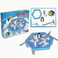 Gra Zręcznościowa "Penguin Icebreaker" z 64 elementami Gra Planszowa Dzieci Inna marka