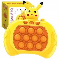Gra Zręcznościowa Pop It Refleks Sensoryczna Światło Dzwięki Popit Pika Żółty