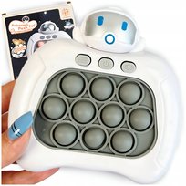 Gra Zręcznościowa Popit Antystresowa Sensoryczna Led Dźwięk Pop It Kosmos, MTOYS