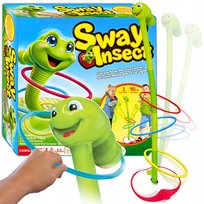 GRA ZRĘCZNOŚCIOWA Tańczący Robak Gibający Robaczek RZUT DO CELU Prezent, Eddcom