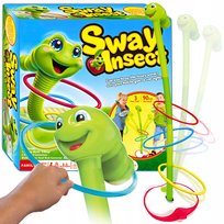 GRA ZRĘCZNOŚCIOWA Tańczący Robak Gibający Robaczek RZUT DO CELU Prezent