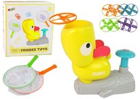 Gra Zręcznościowa Złap Frisbee Kaczuszka Katapulta, Lean Toys Lean Toys