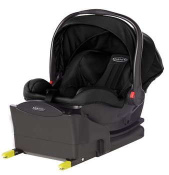 Graco, Snugride I-Size, Fotelik samochodowy, 0-13 kg, Midnight Black  - Graco