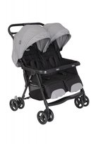Graco, wózek bliźniaczy Duorider ( od urodzenia do ok. 3 lat; max. 15 kg na każde siedzisko), Steeple Gray