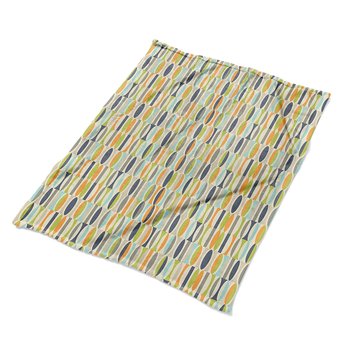 Grafika koc na kanapę Retro wzór tkanina dekoracja, Fabricsy - Fabricsy