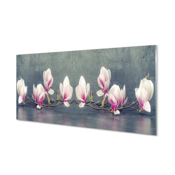 Grafika obraz na szkle TULUP Gałąź magnolii 100x50 cm - Tulup