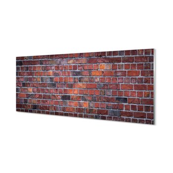Grafika szklany obraz TULUP Cegła mur ściana 125x50 cm cm - Tulup