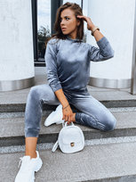 Grafitowy damski komplet welurowy SO COMFY Dstreet AY0885-L/XL Inna marka