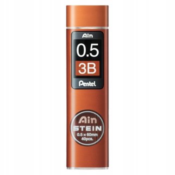 Grafity Ołówkowe Ain Stein 40 Szt 0,5Mm 3B Pentel - Pentel