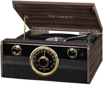 Gramofon Retro Vta 240 Bt Aux 33/45 Rpm /Victrola - Inny producent