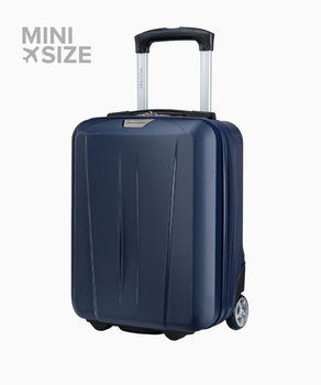 Granatowa mini walizka kabinowa - PUCCINI