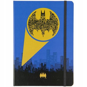 GRANATOWY NOTES W KRATKĘ ŚWIECI W CIEMNOŚCI PAMIĘTNIK DC BATMAN KITE - KITE