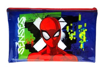 Granatowy piórnik Spider-Man Marvel XXL - W&O