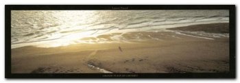 Grand Plage De Carteret plakat obraz 95x33cm - Wizard+Genius